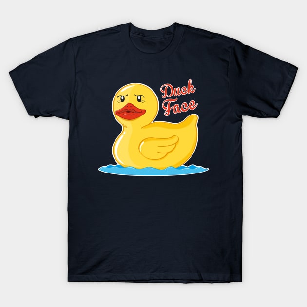 Duck face with a duck T-Shirt by madebystfn
